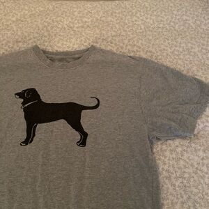 Black dog shirt